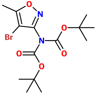 (图片) MC095257 4-Bromo-5-methyl-3-bis-Boc-amino-isoxazole